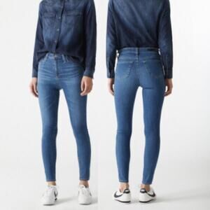 AG The Mila Ankle Super High Rise Skinny Jeans